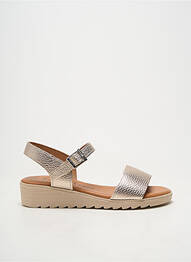 Sandales/nu pieds tissage métallisé bout ouvert or OH!! ISABELLA fille