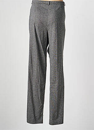 Pantalon droit fermeture zippée sous rabat boutonné taille normale gris PAUPORTÉ femme