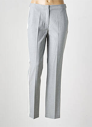 Pantalon slim taille élastique taille normale gris OLSEN femme
