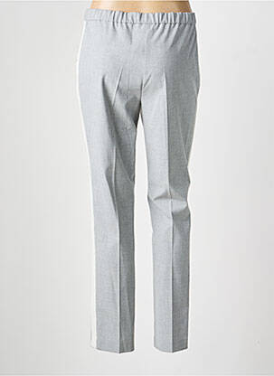 Pantalon slim taille élastique taille normale gris OLSEN femme