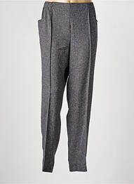Pantalon droit stretch taille normale gris GRIFFON femme
