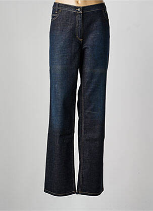 Jeans coupe droite stretch taille normale bleu OLSEN femme