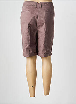 Bermuda coupe droite marron OLSEN homme