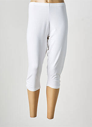 Corsaire taille élastique blanc KATMAI femme