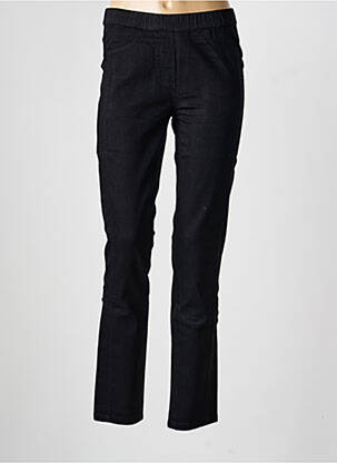 Jegging taille élastique noir FRANK WALDER femme