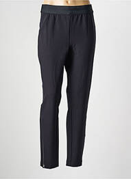 Pantalon slim taille élastique noir TONI femme