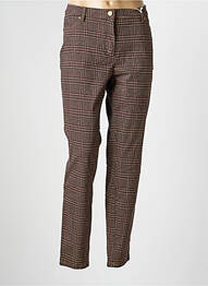Pantalon slim poches marron TONI femme
