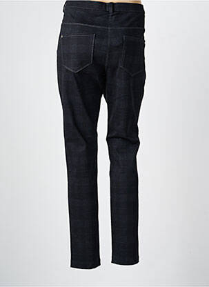 Pantalon slim stretch taille normale noir CHRISTINE LAURE femme