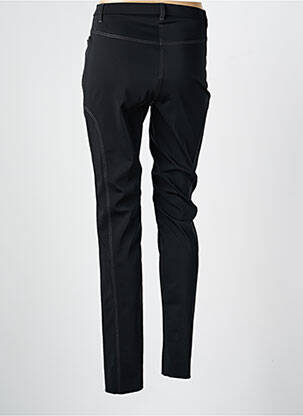 Pantalon slim taille élastique taille normale noir KARTING femme
