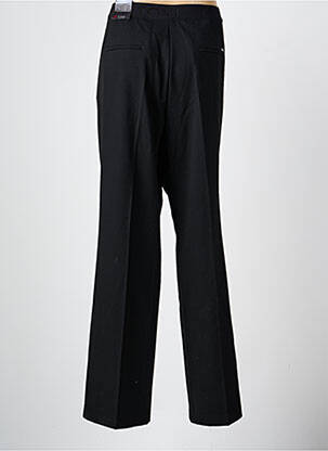 Pantalon droit tissage crêpe taille normale noir TONI femme