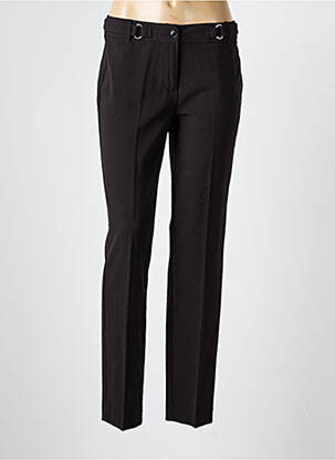 Pantalon slim taille normale taille normale noir OLSEN femme