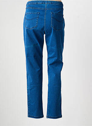 Jeans coupe slim stretch taille normale bleu PAUPORTÉ femme