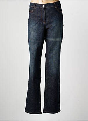 Jeans coupe droite stretch taille normale bleu OLSEN femme