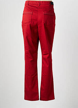 Jeans coupe slim taille normale taille normale rouge CHRISTINE LAURE femme