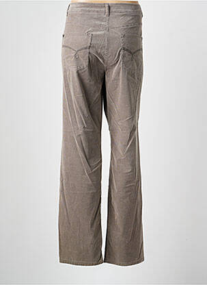 Pantalon droit stretch taille normale gris OLSEN femme