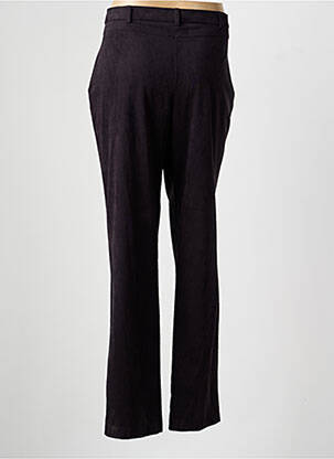 Pantalon slim stretch taille normale noir CHRISTINE LAURE femme