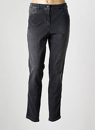 Jeans coupe slim stretch taille normale gris TONI femme