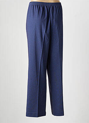 Pantalon droit taille élastique taille normale bleu FINNKARELIA femme
