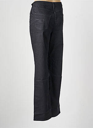 Jeans coupe droite stretch taille normale noir PAUPORTÉ femme