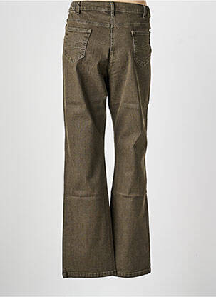 Jeans coupe slim stretch marron KARTING femme