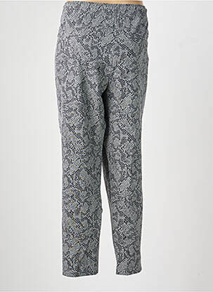 Pantalon droit stretch taille normale gris OLSEN femme