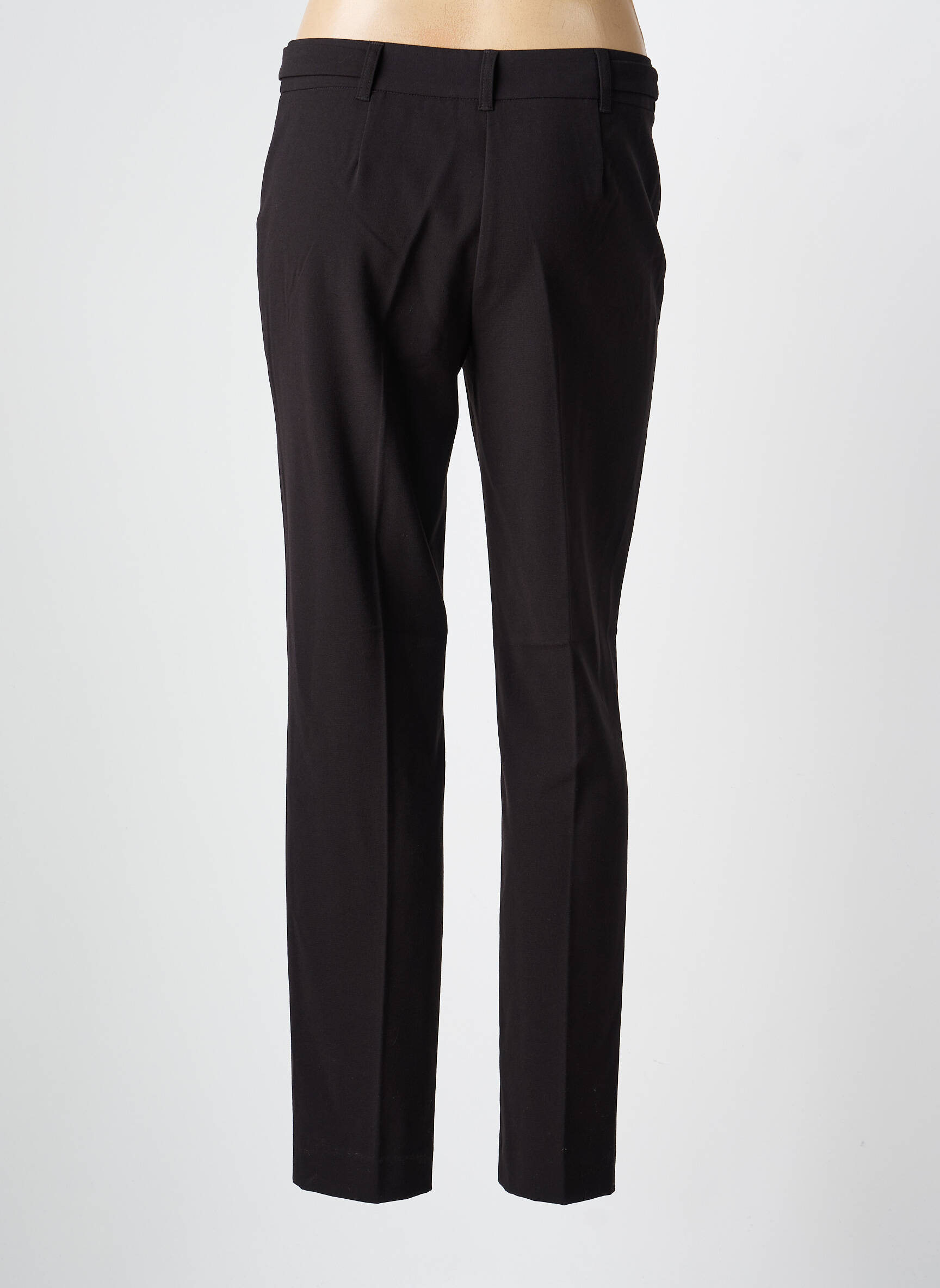 Pantalon slim taille normale taille normale noir OLSEN femme
