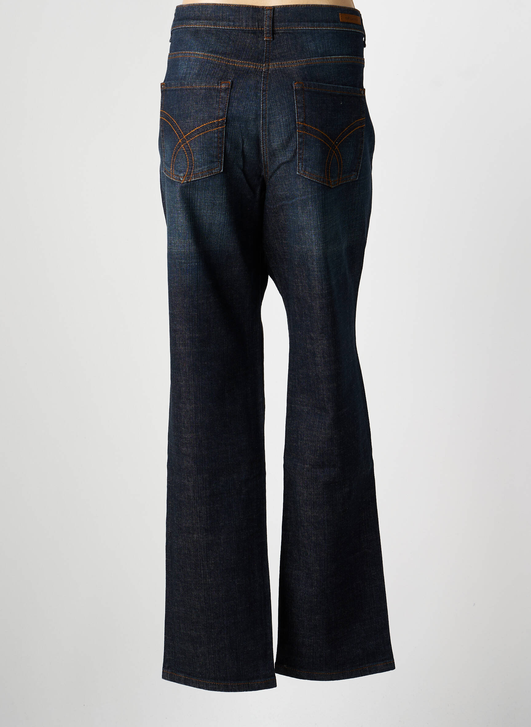 Jeans coupe droite stretch taille normale bleu OLSEN femme