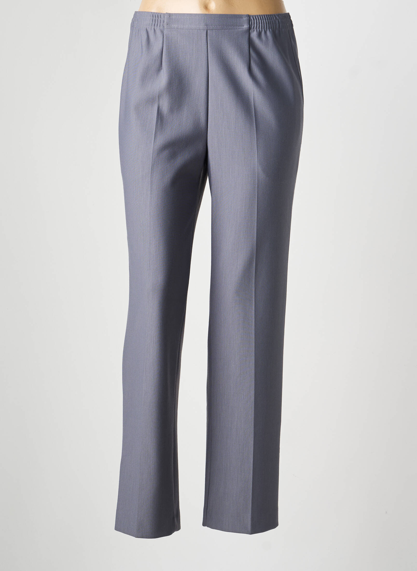 Pantalon slim taille haute taille haute gris FINNKARELIA femme