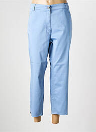 Pantacourt coupe droite taille normale bleu OLSEN femme
