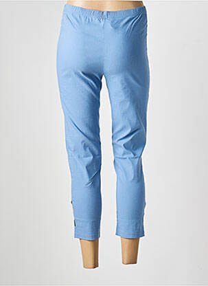 Legging stretch taille normale bleu FRANCK ANNA femme