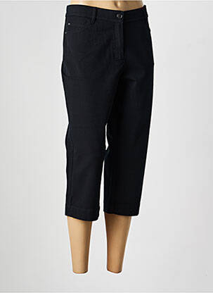 Pantacourt coupe droite taille normale noir OLSEN femme