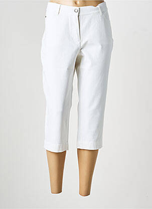Pantacourt coupe droite taille normale beige OLSEN femme