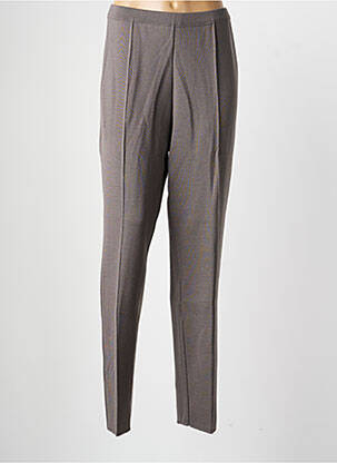 Pantalon slim taille élastique taille normale gris PAUPORTÉ femme