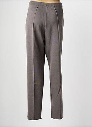 Pantalon slim taille élastique taille normale gris PAUPORTÉ femme