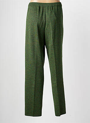 Pantalon droit taille élastique taille normale vert JEAN GIRARD femme