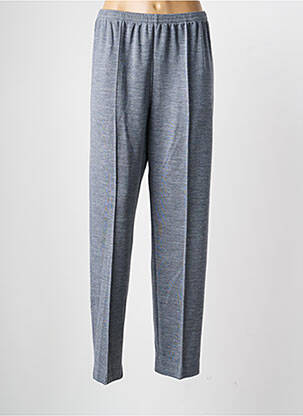 Pantalon droit taille élastique taille normale gris GRIFFON femme