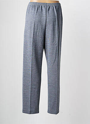 Pantalon droit taille élastique taille normale gris GRIFFON femme
