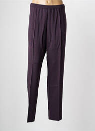 Pantalon slim taille élastique taille normale violet PAUPORTÉ femme