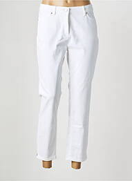 Jeans coupe slim taille normale taille normale blanc TONI femme