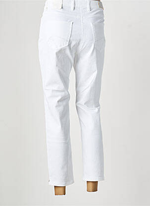 Jeans coupe slim taille normale taille normale blanc TONI femme
