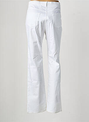 Pantalon slim taille élastique taille normale blanc KARTING femme