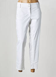 Pantalon 7/8 stretch taille normale blanc OLSEN femme