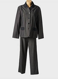 Ensemble pantalon manches longues gris LEWINGER femme