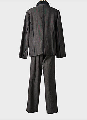 Ensemble pantalon coupe droite gris LEWINGER femme