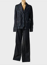 Ensemble pantalon manches longues bleu LEWINGER femme