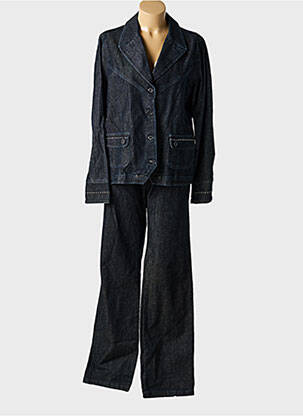 Ensemble pantalon manches longues bleu LEWINGER femme