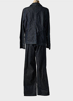 Ensemble pantalon coupe droite bleu LEWINGER femme