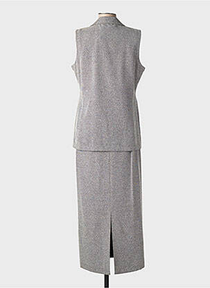 Ensemble jupe coupe cintrée gris PRUNELLE femme