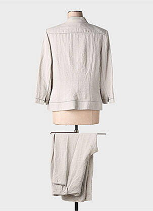 Ensemble pantalon poches gris CHRISTINE LAURE femme
