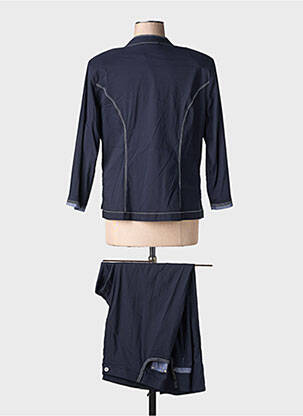 Ensemble pantalon poches bleu CHRISTINE LAURE femme